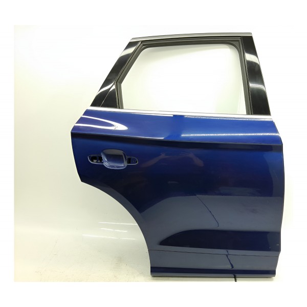 Porta Audi Q5 Traseira Direita 2018/2025 Original Direito Azul-marinho