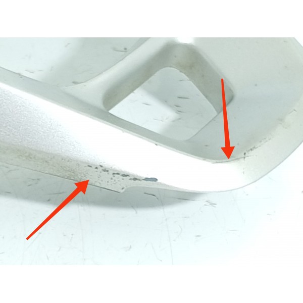 Moldura Volante Ford Edge 2010 2011 2012 2013 2014 Det Orig Prateado