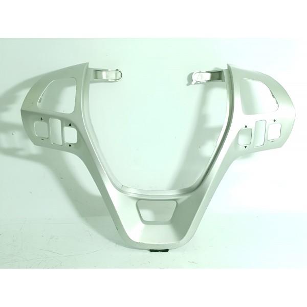 Moldura Volante Ford Edge 2010 2011 2012 2013 2014 Det Orig Prateado