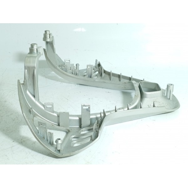 Moldura Volante Ford Edge 2010 2011 2012 2013 2014 Det Orig Prateado