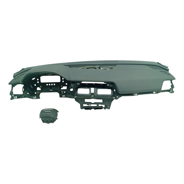 Kit Painel Airbag Audi Q5 S Line 2018 2019 2020 Original Preto