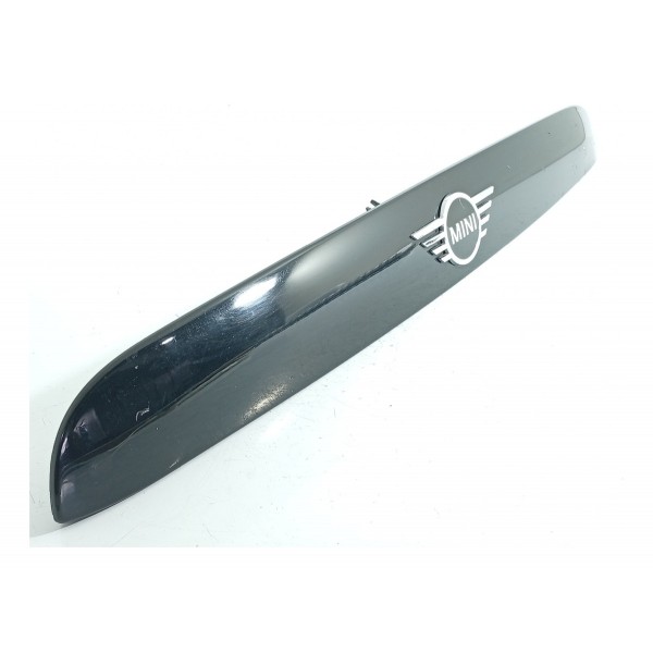 Aplique Friso Macaneta Tampa Traseira Mini Cooper S 2014/20 Preto