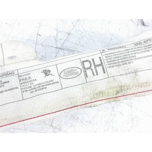 Cortina Air Bag Discovery 3 E 4 Direita 08/15 8h2214k159aa Branco