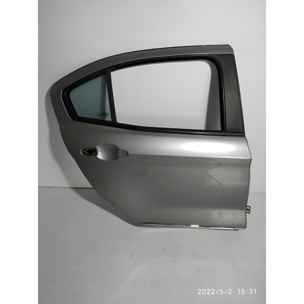 Porta Traseira Direita Fiat Cronos 2020 Detalhe / 14440 Traseira Direita Cinza