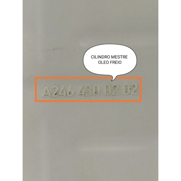 Cilindro Mestre Mercedes Gla200 250 2015/2020 A2464300202