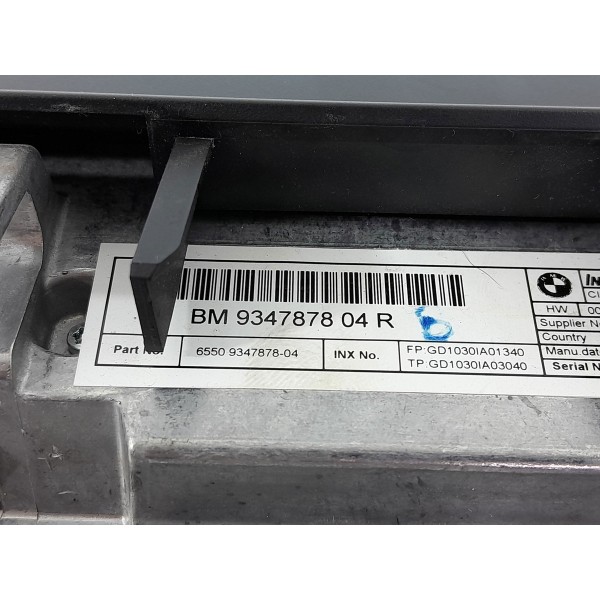 Tela Multimidia Bmw X5 2014 2015/2019 934787804r Det Preto