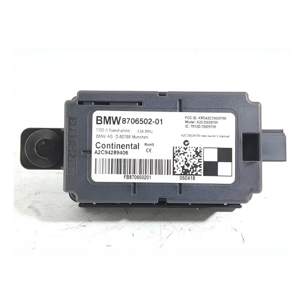 Modulo Controle Radio Mini Cooper 2014/2020 870650201 Det