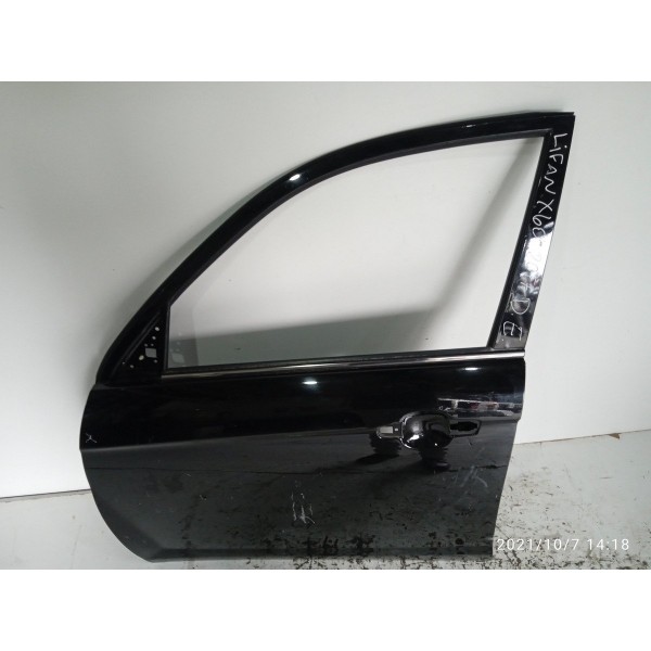 Porta Lifan X60 Dianteira Esquerda 2014/2019 Det Esquerda Preto