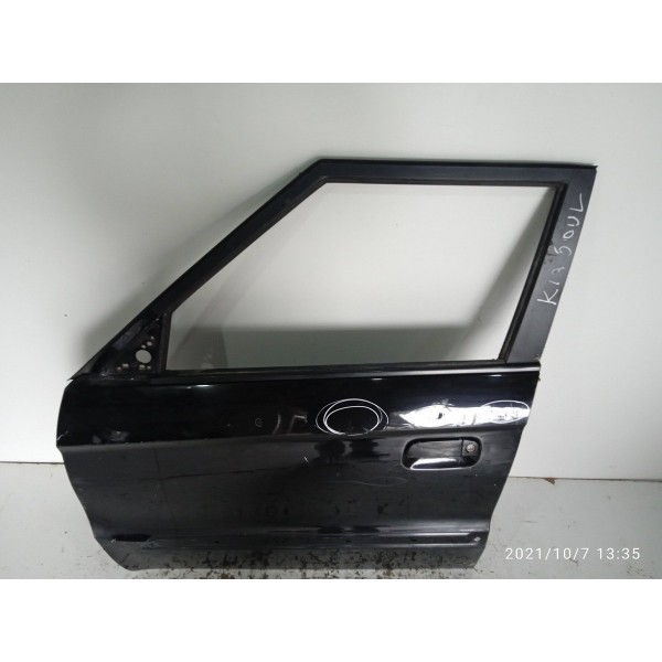 Porta Kia Soul Dianteira Esquerda 2012/2016 Det Esquerda Preto