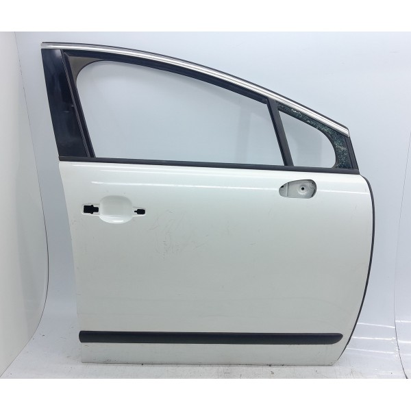 Porta Peugeot 3008 Dianteira Direita 2011 2012/2016 Original Dianteira Direito Branco