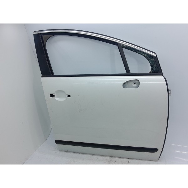 Porta Peugeot 3008 Dianteira Direita 2011 2012/2016 Original Dianteira Direito Branco