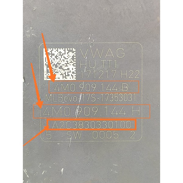 Modulo Caixa Direcao Audi Q5 Q7 2015/2020 A2c3830330100