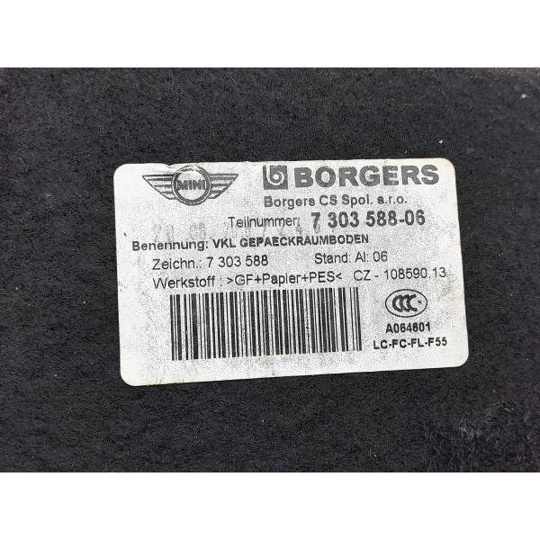 Forro Porta Mala Mini Cooper 1.5 2014 2015/2020 730358806