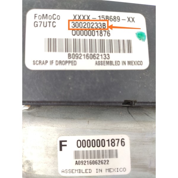 Motor Teto Solar Ford Fusion 2006 2007/2012 Det 30020233b