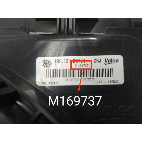 Kit Radiador Volkswagem Up 2013/2018  M169742