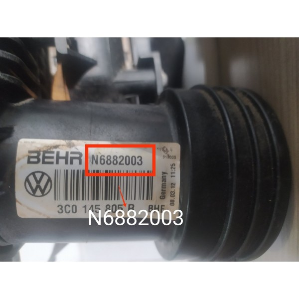 Kit Radiador Tiguan 2009/2016 N6882003