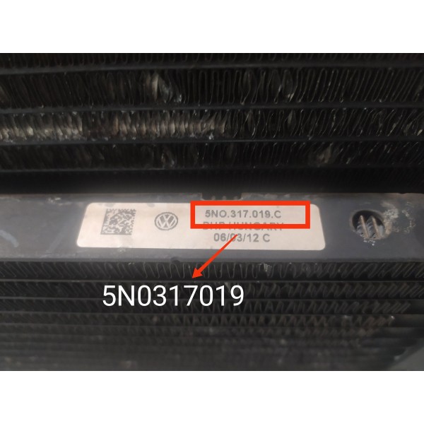 Kit Radiador Tiguan 2009/2016 N6882003