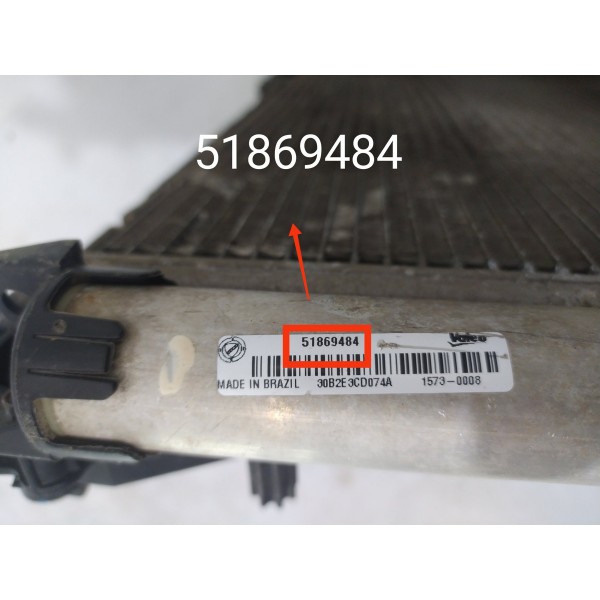 Kit Radiador Punto 1.4 8v 2008/2017 51869486