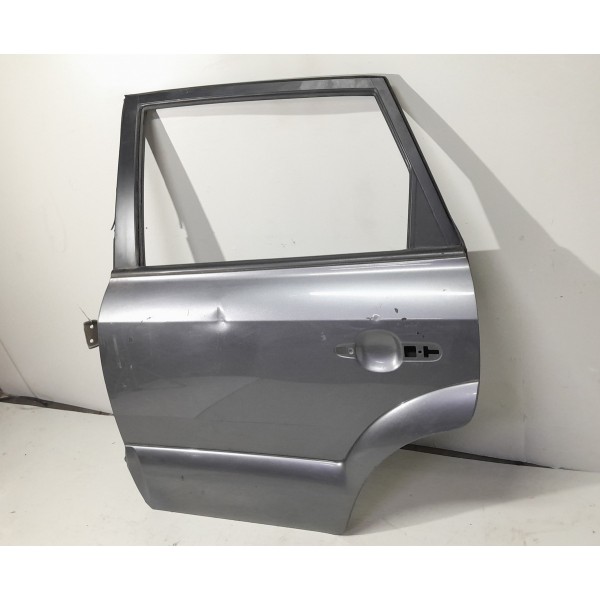 Porta Tucson Traseira Esquerda 2008 2009 2010 2011/2014 Det Esquerdo Cinza-escuro