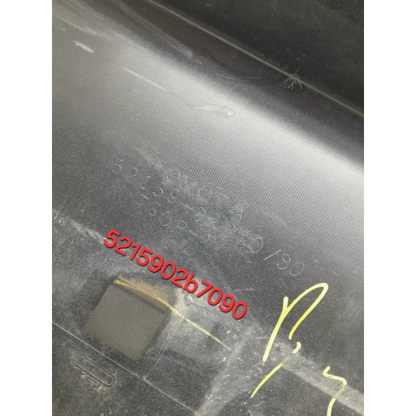 Parachoque Toyota Corolla Traseiro 2015 2016/2018 Detalhe