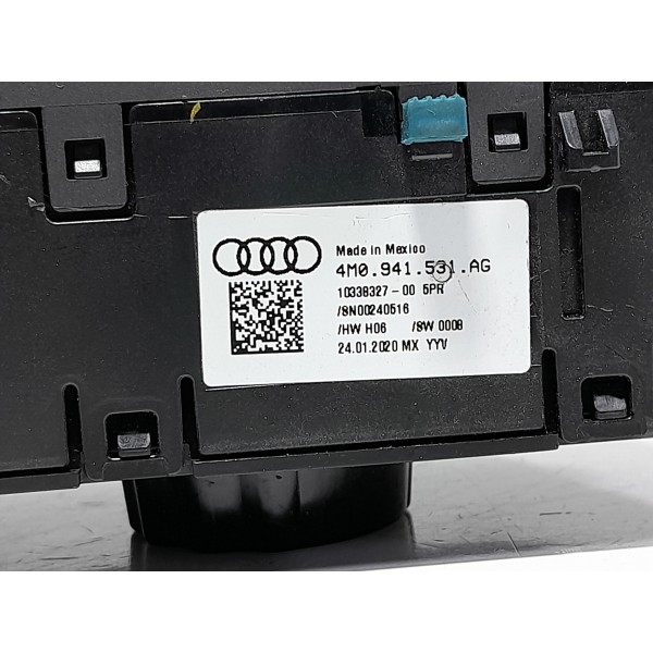 Comando Chave Luz Farol Audi Q5 2018 2019/2022 4m0941531ag