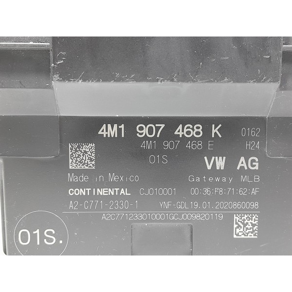 Modulo Interface Gateway Audi Q5 2018/2022 4m1907468k