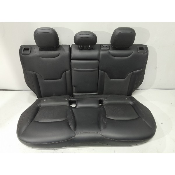 Jogo Banco Couro Jeep Compass 2017 2018 2019 2020 2021 2022 Preto