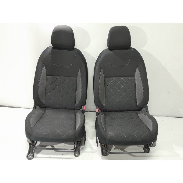 Jogo Banco Dianteiro Nissan Kicks 2017/2021 Original Preto