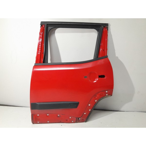 Porta Jeep Renegade Traseira Esquerda 2015 2016/2025 Origin Traseira Esquerdo Vermelho