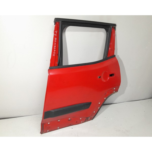 Porta Jeep Renegade Traseira Esquerda 2015 2016/2025 Origin Traseira Esquerdo Vermelho