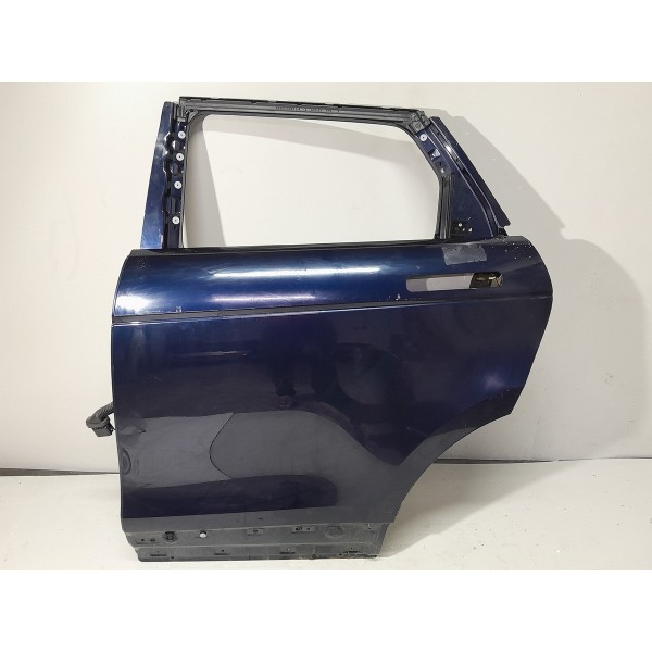 Porta Evoque Traseira Esquerda Blindada 2020\2023 Original Traseira Esquerdo Azul-marinho