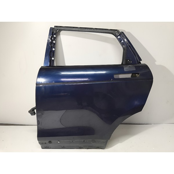 Porta Evoque Traseira Esquerda Blindada 2020\2023 Original Traseira Esquerdo Azul-marinho