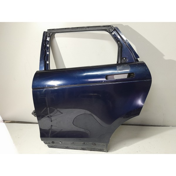 Porta Evoque Traseira Esquerda Blindada 2020\2023 Original Traseira Esquerdo Azul-marinho