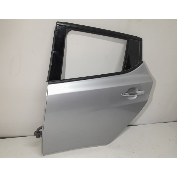 Porta Nissan Leaf Traseira Esquerda 2019/2023 Sem Acessórios Traseira Esquerdo Cinza