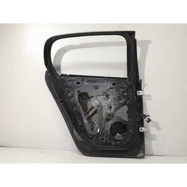 Porta Peugeot 208 Traseira Esquerda 2020 2021 2022 2023 Orig Preto Traseira Esquerdo