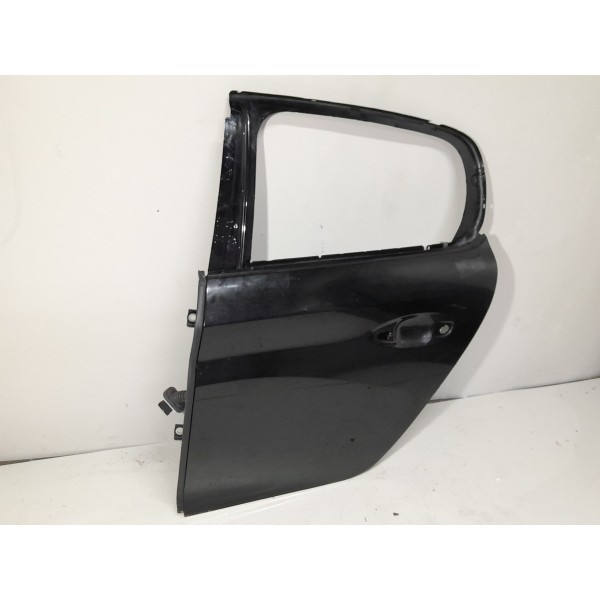Porta Peugeot 208 Traseira Esquerda 2020 2021 2022 2023 Orig Preto Traseira Esquerdo