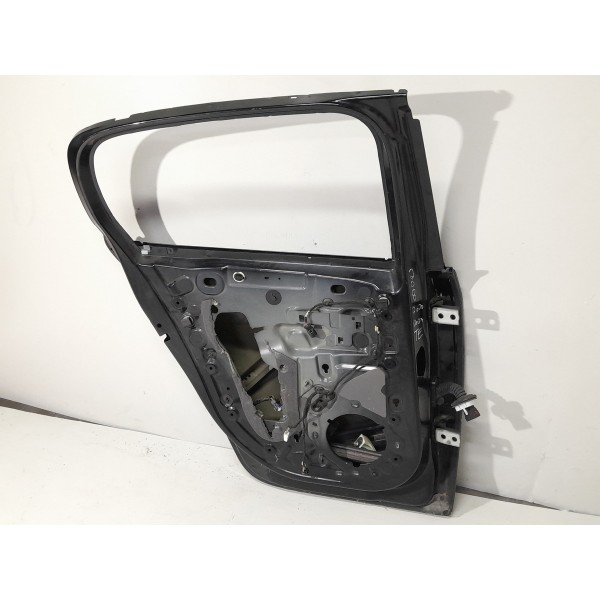 Porta Peugeot 208 Traseira Esquerda 2020 2021 2022 2023 Orig Preto Traseira Esquerdo