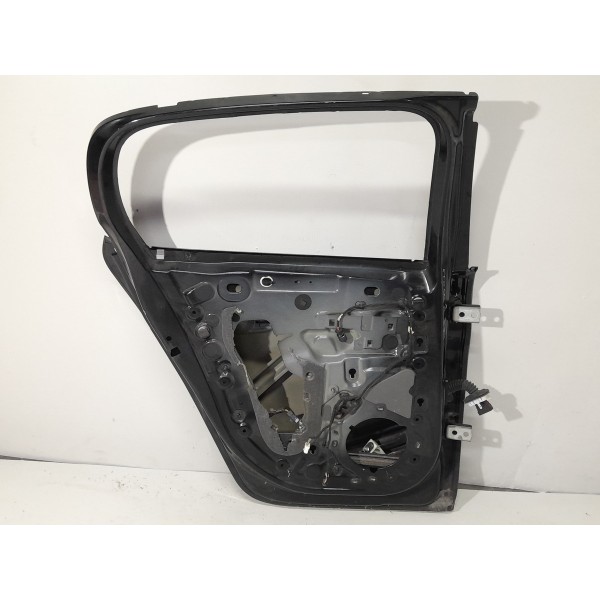 Porta Peugeot 208 Traseira Esquerda 2020 2021 2022 2023 Orig Preto Traseira Esquerdo