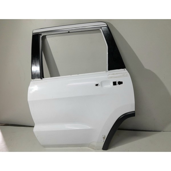 Porta Grand Cherokee Traseira Esquerda 2014 2015 2016 Origin Branco Traseira Esquerdo