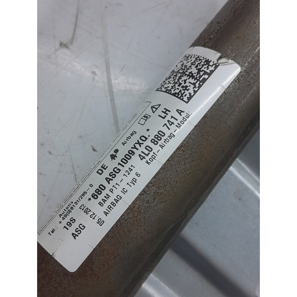 Cortina Teto Audi Q7 Esquerda 2010/2015 4l0880741a