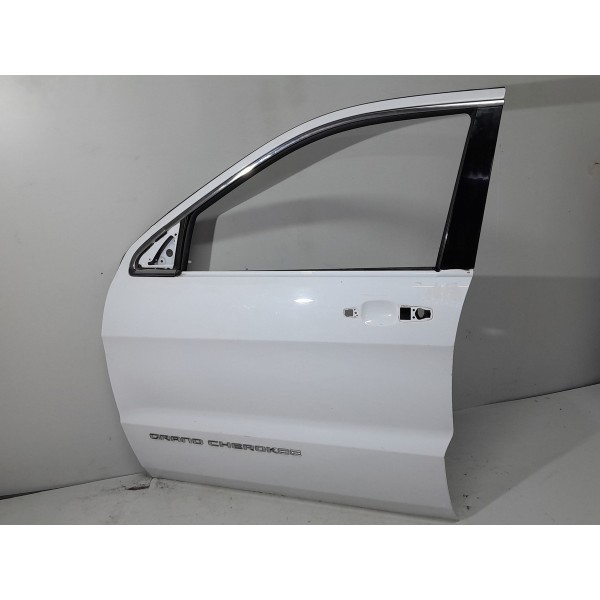 Porta Grand Cherokee Dianteira Esquerda 2014 2015 2016 Orig Branco Esquerdo Dianteira