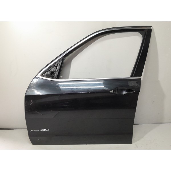 Porta Bmw X5 Dianteira Esquerda 2014 2015/2019 Original Dianteira Esquerdo Preto