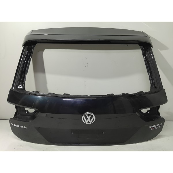 Tampa Traseira Vw Tiguan Rline 2018 2019 2020/2022 Orig Preto