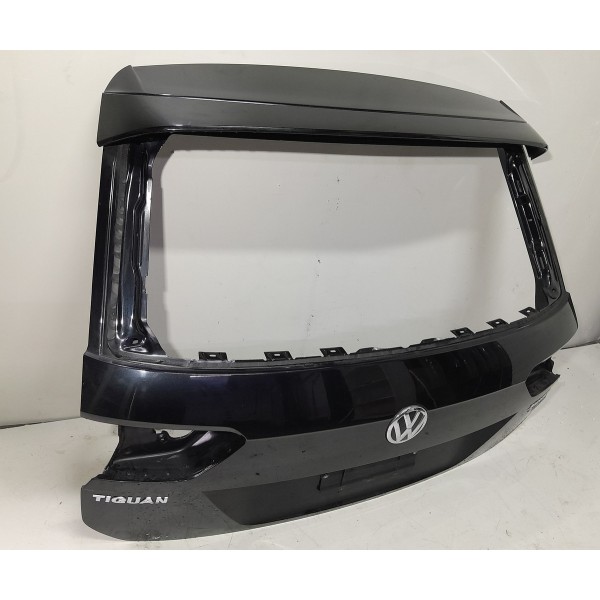 Tampa Traseira Vw Tiguan Rline 2018 2019 2020/2022 Orig Preto