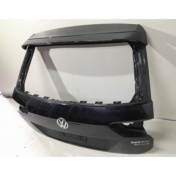 Tampa Traseira Vw Tiguan Rline 2018 2019 2020/2022 Orig Preto