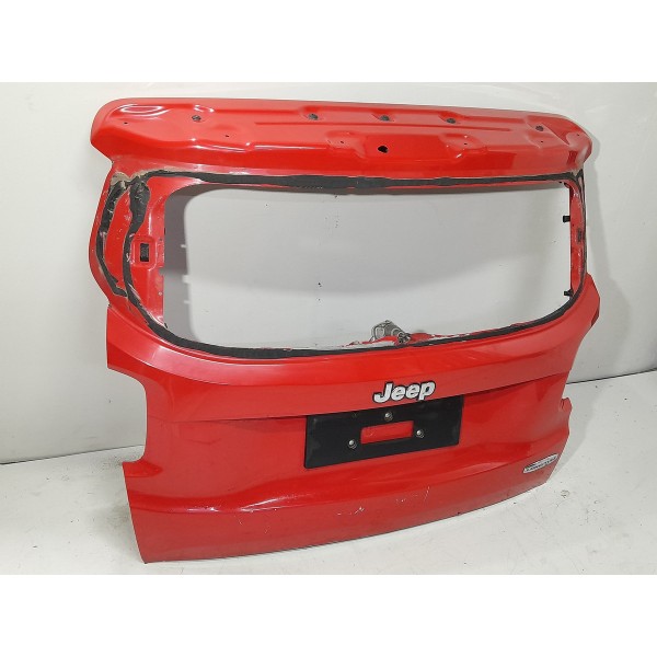 Tampa Traseira Jeep Renegade 2015 2016 2017 2018 2019/2025 Vermelho