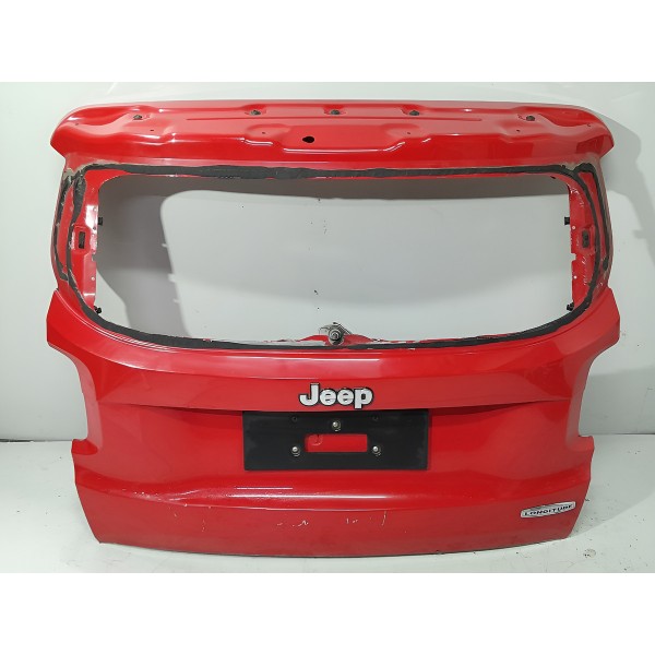 Tampa Traseira Jeep Renegade 2015 2016 2017 2018 2019/2025 Vermelho