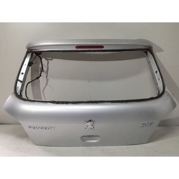 Tampa Traseira Peugeot 307 2006 2007 2008 2009 2010/2012 Cinza