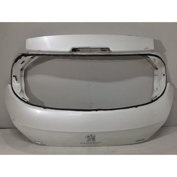 Tampa Traseira Peugeot 308 2012 2013 2014 2015 2016 Original Branco