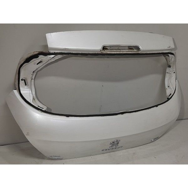Tampa Traseira Peugeot 308 2012 2013 2014 2015 2016 Original Branco